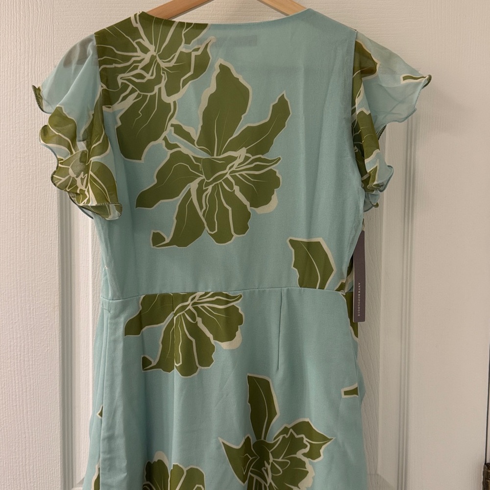XXSP Hutch Asymmetrical Dress, turquoise, Anthropologie - Picture 8 of 9
